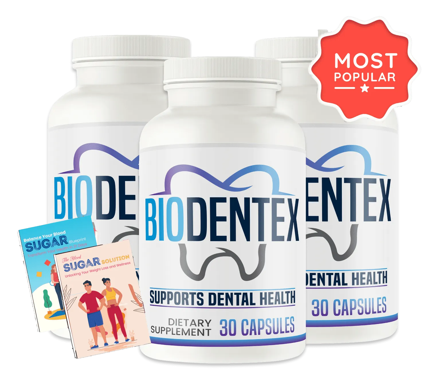 BioDentex 3 Bottles Popular Package